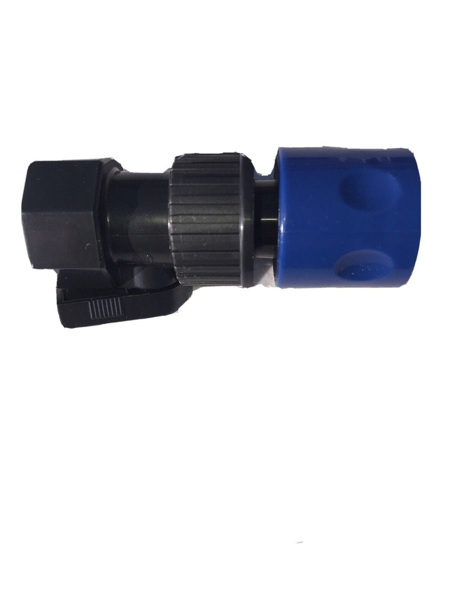 Expanding Hose on/off Valve with Female End Connector - The Lazee Camper